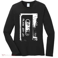Cassette Retro 90s Style Women's Long Sleeve Shirt thumb 0