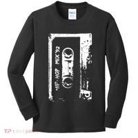 Cassette Retro 90s Style Kids Long Sleeve Shirt thumb 0