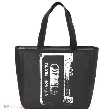 Cassette Retro 90s Style Tote Bag