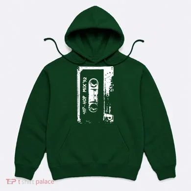 Cassette Retro 90s Style Hoodie