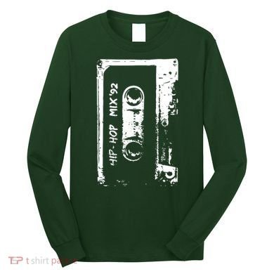Cassette Retro 90s Style Long Sleeve Shirt