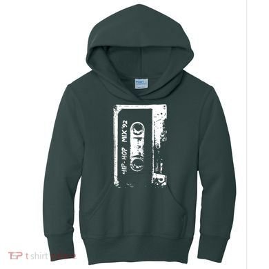 Cassette Retro 90s Style Kids Hoodie