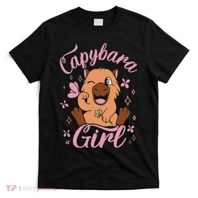 Capybara  Rodent Animals Capybaras Funny Capybara  T-Shirt