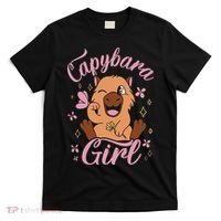 Capybara  Rodent Animals Capybaras Funny Capybara  T-Shirt thumb 0