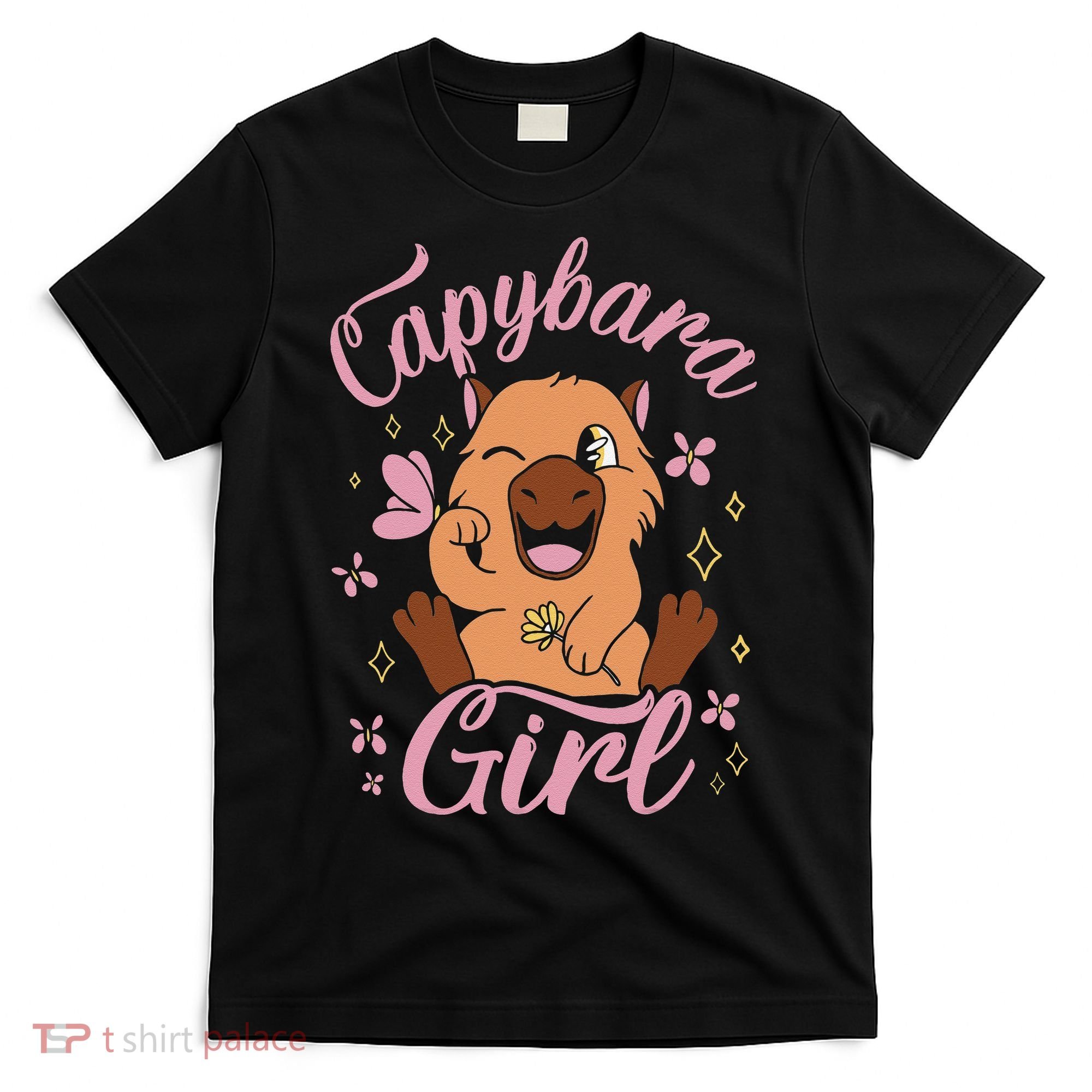 Capybara  Rodent Animals Capybaras Funny Capybara  T-Shirt