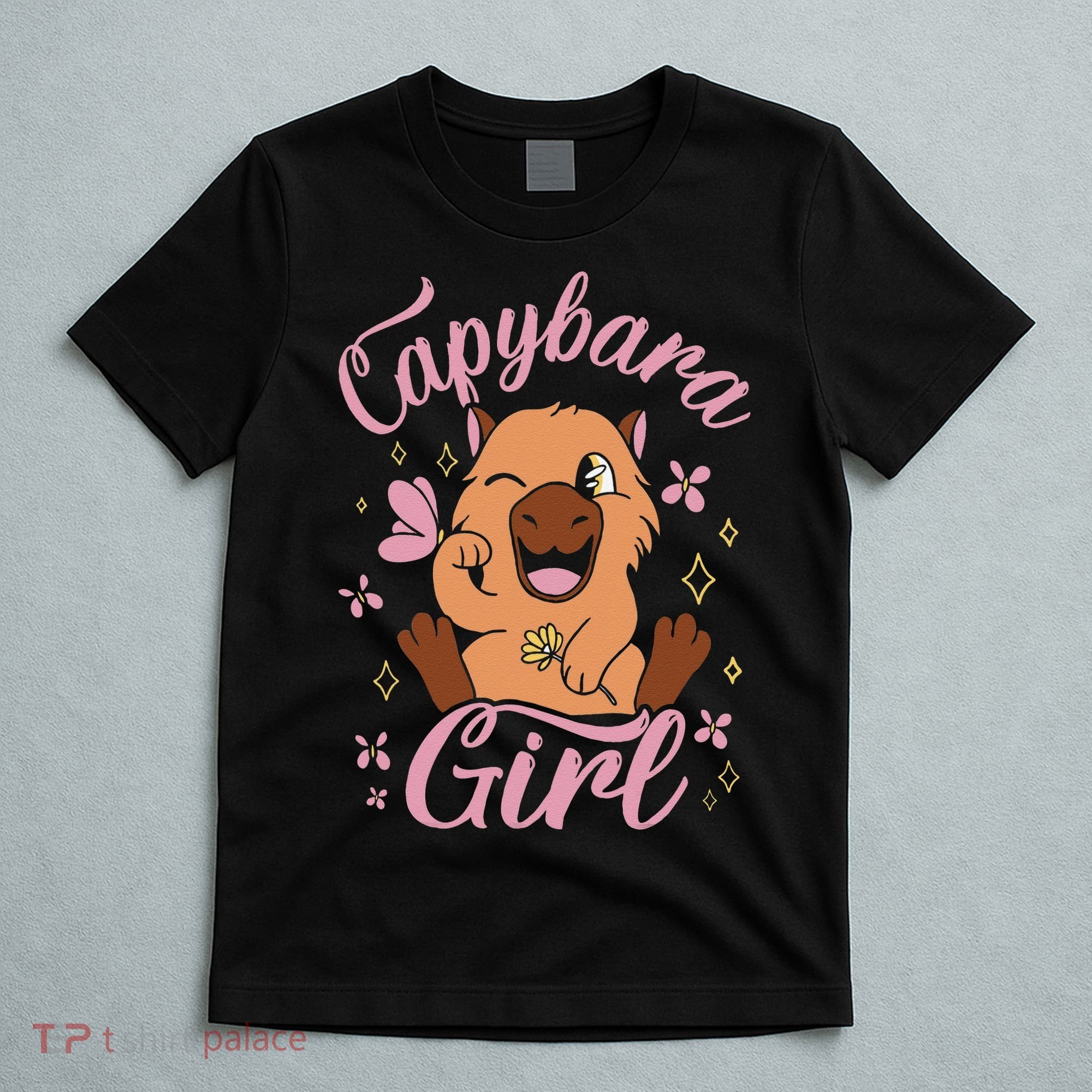 Capybara  Rodent Animals Capybaras Funny Capybara  T-Shirt