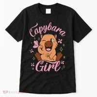 Capybara  Rodent Animals Capybaras Funny Capybara  Tall T-Shirt thumb 0