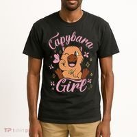 Capybara  Rodent Animals Capybaras Funny Capybara  Tall T-Shirt thumb 2