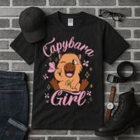 Capybara  Rodent Animals Capybaras Funny Capybara  Tall T-Shirt thumb 3