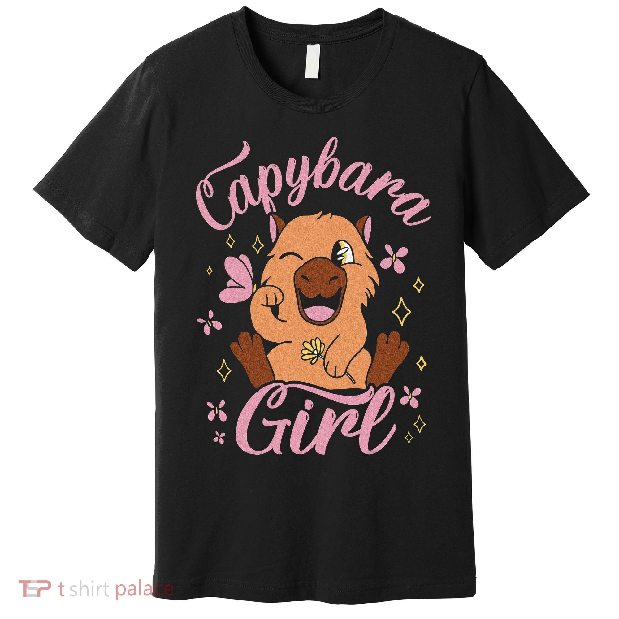 Capybara  Rodent Animals Capybaras Funny Capybara  Premium T-Shirt