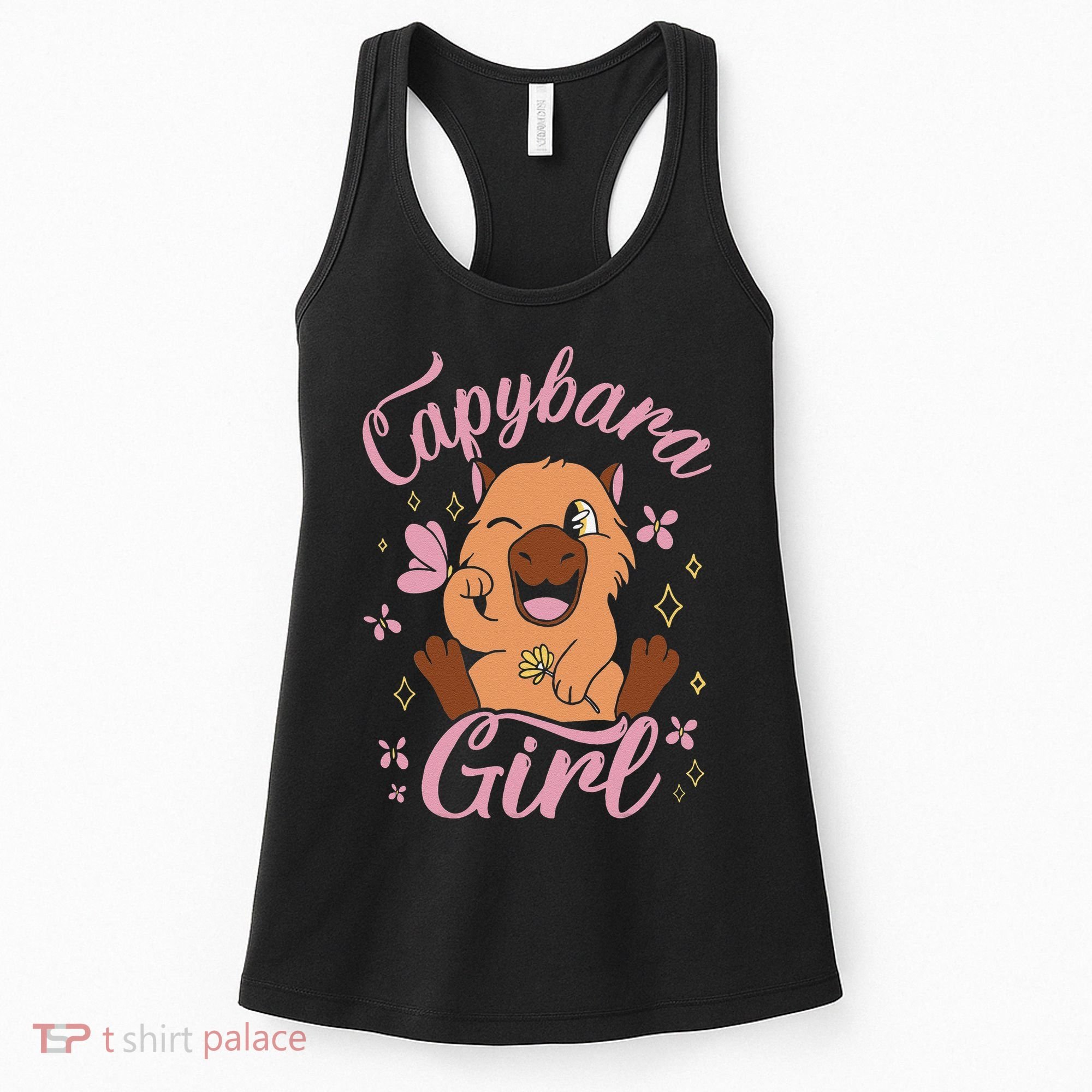 Capybara  Rodent Animals Capybaras Funny Capybara  Women's Tank Top