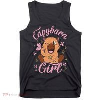 Capybara  Rodent Animals Capybaras Funny Capybara  Tank Top thumb 0