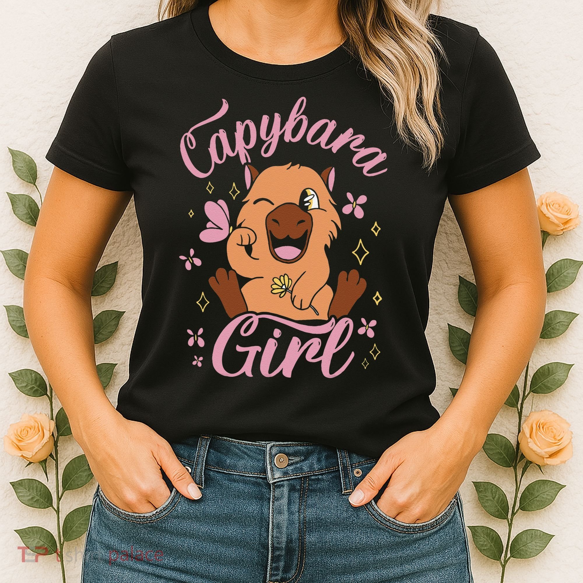 Capybara  Rodent Animals Capybaras Funny Capybara  Women's T-Shirt