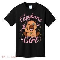 Capybara  Rodent Animals Capybaras Funny Capybara  Kids T-Shirt thumb 0