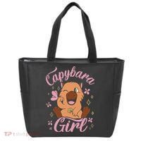 Capybara  Rodent Animals Capybaras Funny Capybara  Tote Bag thumb 0