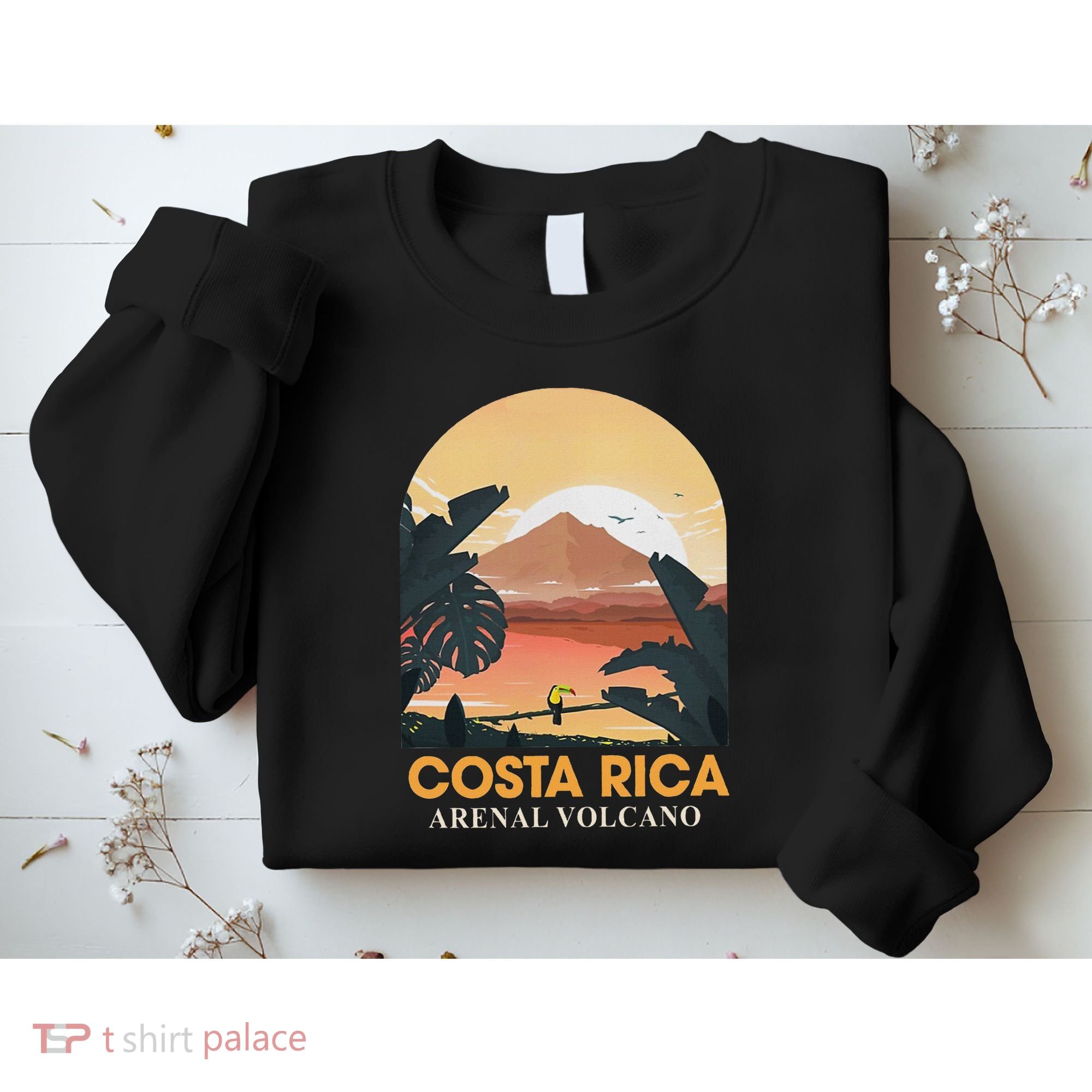 Costa Rica Arenal Volcano Travel Beach Summer Vacation Trip Sweatshirt