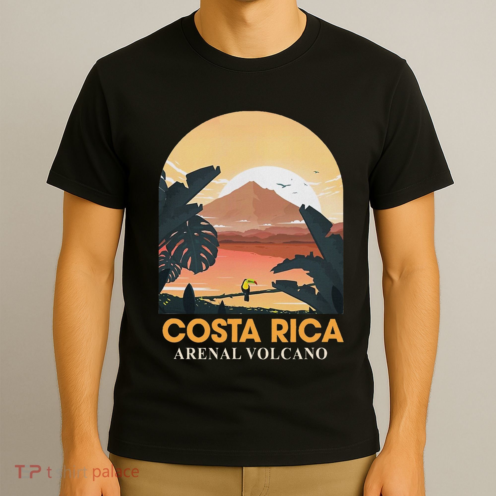 Costa Rica Arenal Volcano Travel Beach Summer Vacation Trip T-Shirt