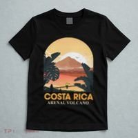 Costa Rica Arenal Volcano Travel Beach Summer Vacation Trip T-Shirt thumb 5