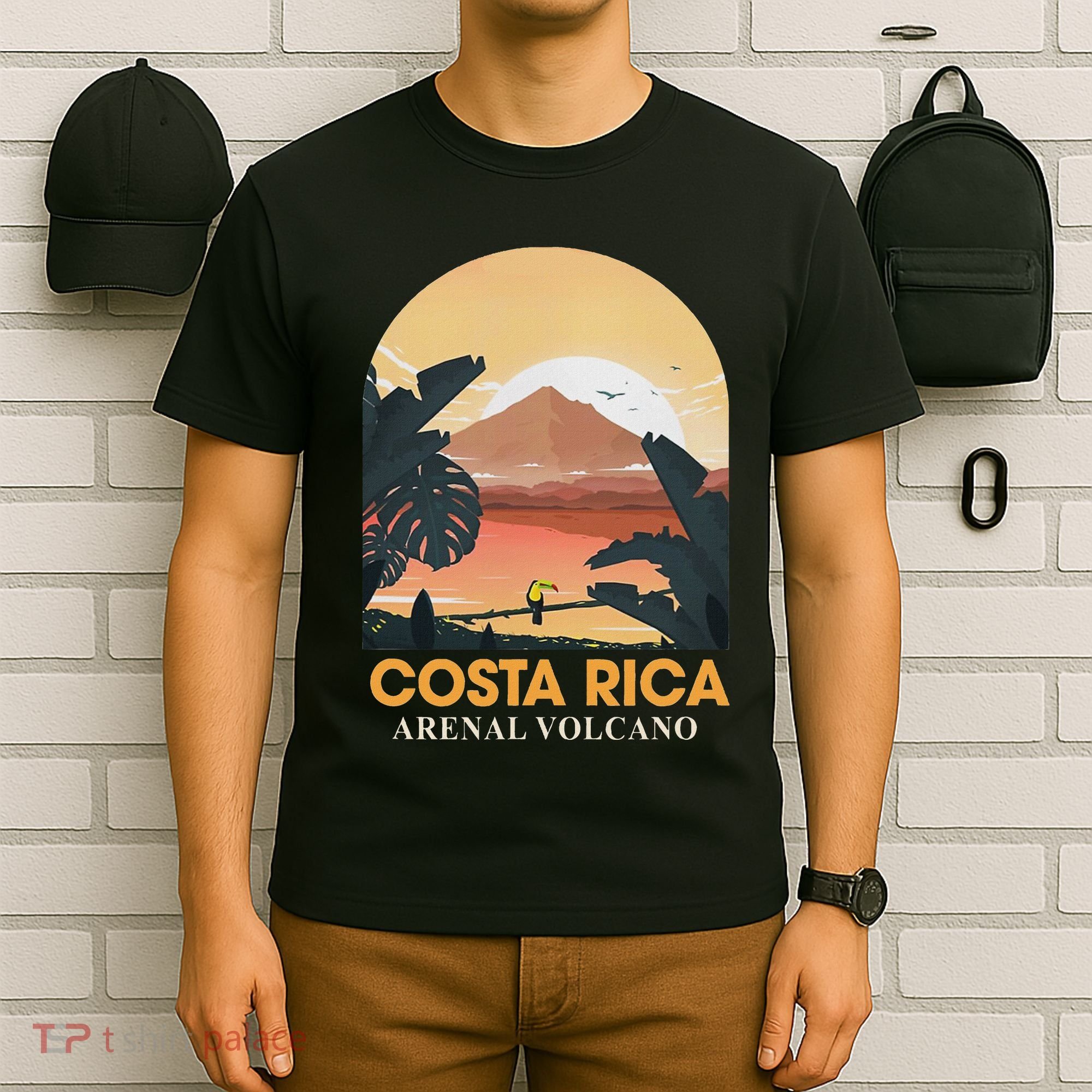 Costa Rica Arenal Volcano Travel Beach Summer Vacation Trip T-Shirt