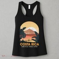 Costa Rica Arenal Volcano Travel Beach Summer Vacation Trip Women's Tank Top thumb 3