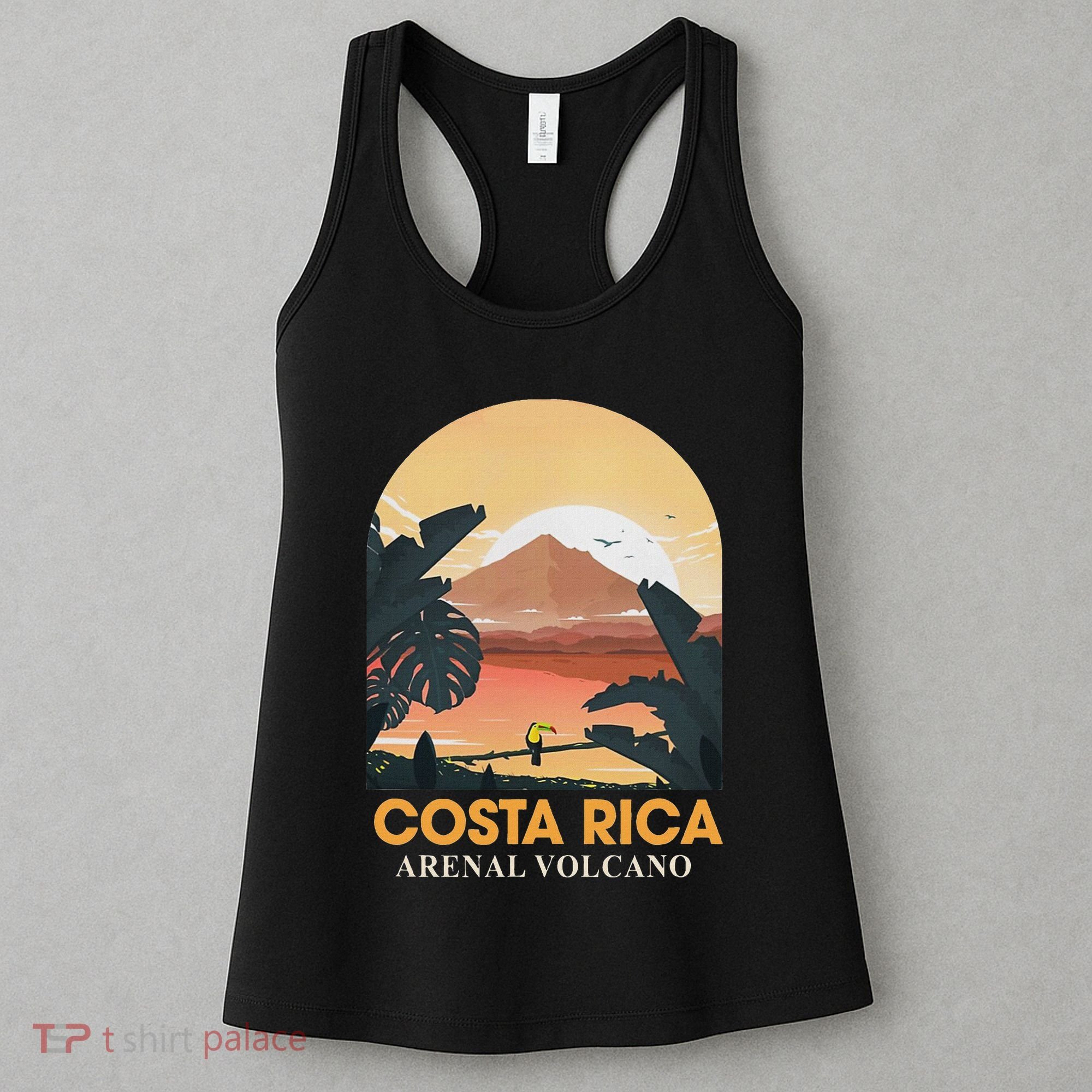 Costa Rica Arenal Volcano Travel Beach Summer Vacation Trip Women's Tank Top