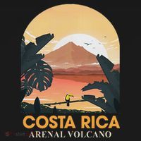 Costa Rica Arenal Volcano Travel Beach Summer Vacation Trip Women's Tank Top thumb 5
