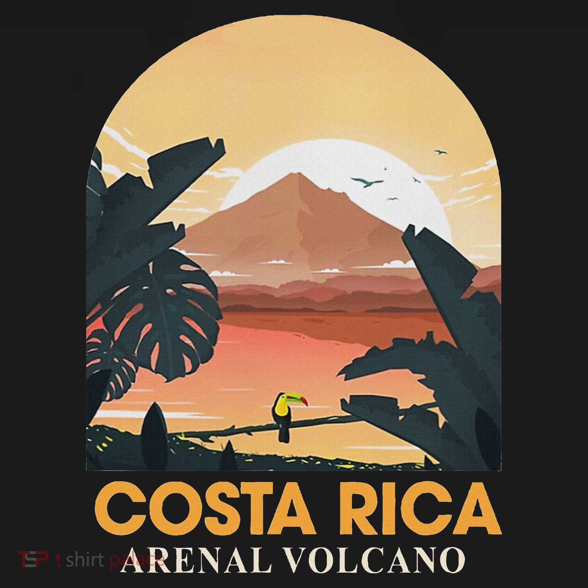 Costa Rica Arenal Volcano Travel Beach Summer Vacation Trip Women's Tank Top