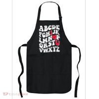 Cute Retro Abcs I Love You Valentine School Teacher Student Life Apron thumb 0