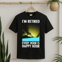 Cool Retirement Art For Women Retirement Retired Retiree T-Shirt thumb 2