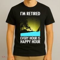 Cool Retirement Art For Women Retirement Retired Retiree T-Shirt thumb 3