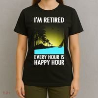 Cool Retirement Art For Women Retirement Retired Retiree T-Shirt thumb 4