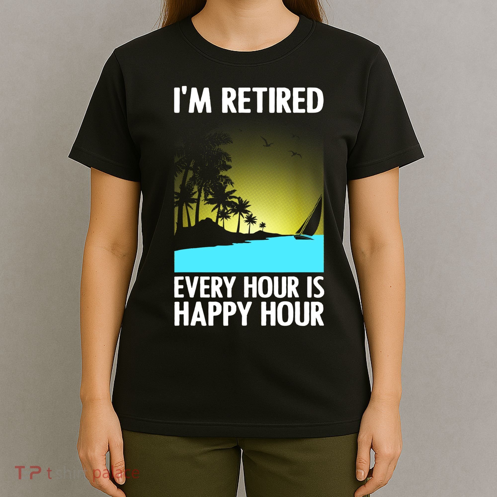 Cool Retirement Art For Women Retirement Retired Retiree T-Shirt
