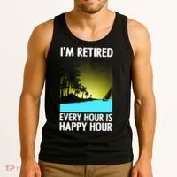 Cool Retirement Art For Women Retirement Retired Retiree Tank Top thumb 3