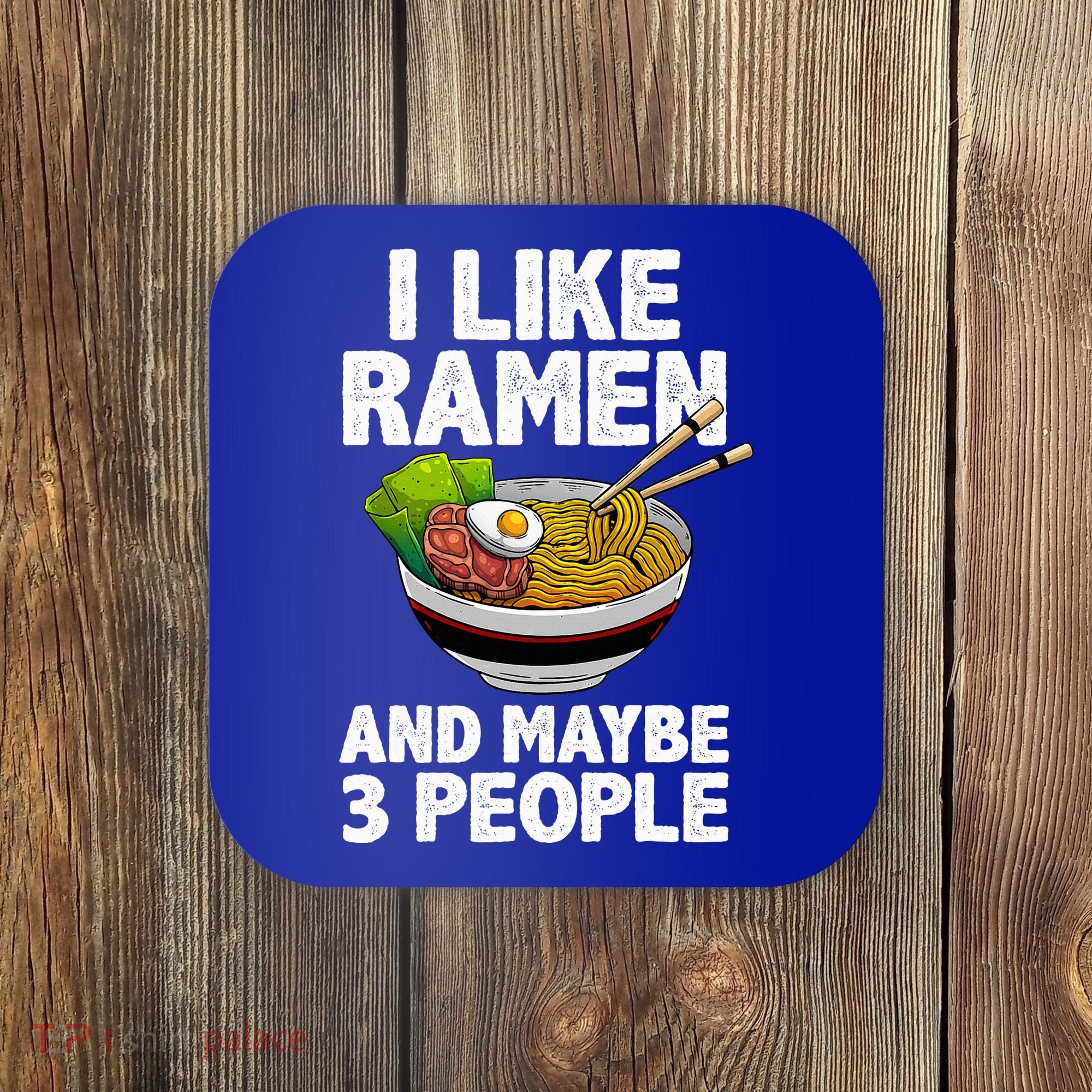 Cool Ramen Anime Ramen Noodle Soup Cup Noodles Coaster