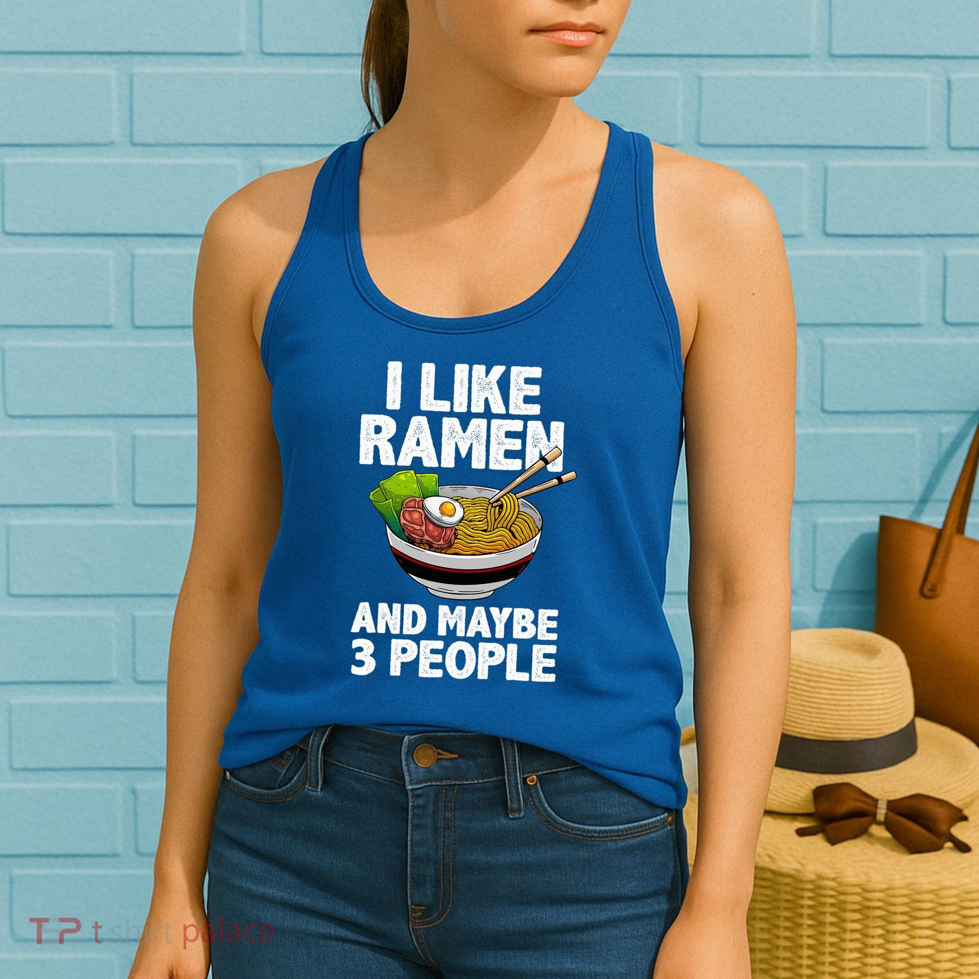 Cool Ramen Anime Ramen Noodle Soup Cup Noodles Women's Tank Top