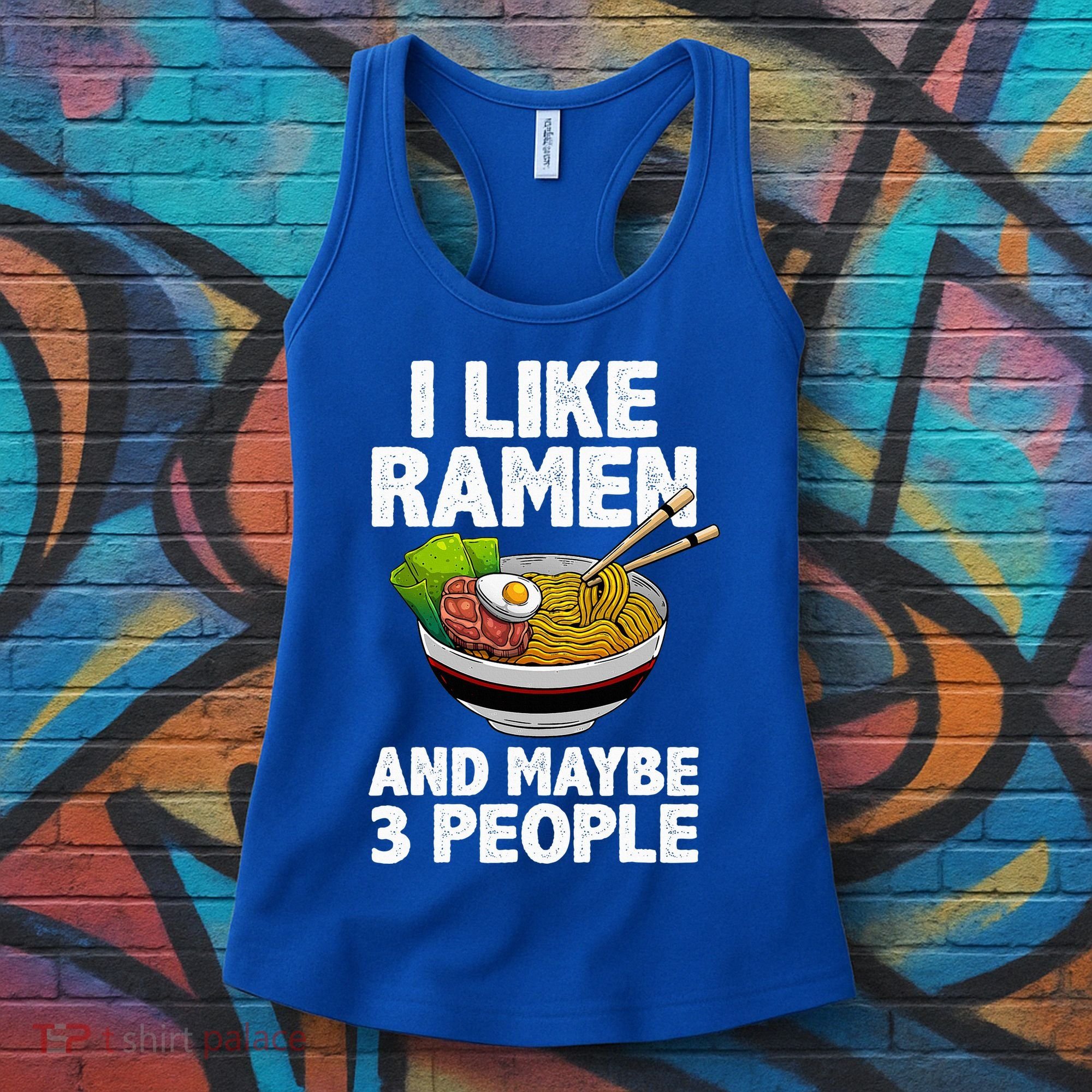 Cool Ramen Anime Ramen Noodle Soup Cup Noodles Women's Tank Top