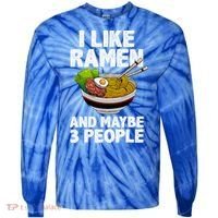 Cool Ramen Anime Ramen Noodle Soup Cup Noodles Tie-Dye Long Sleeve Shirt thumb 0