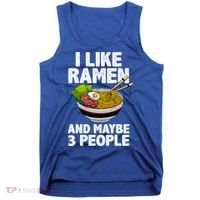 Cool Ramen Anime Ramen Noodle Soup Cup Noodles Tank Top thumb 0