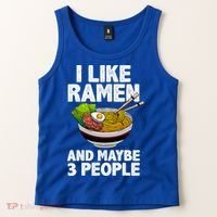 Cool Ramen Anime Ramen Noodle Soup Cup Noodles Tank Top thumb 2