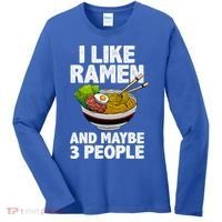 Cool Ramen Anime Ramen Noodle Soup Cup Noodles Women's Long Sleeve Shirt thumb 0