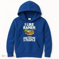 Cool Ramen Anime Ramen Noodle Soup Cup Noodles Kids Hoodie thumb 0