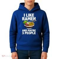 Cool Ramen Anime Ramen Noodle Soup Cup Noodles Kids Hoodie thumb 4