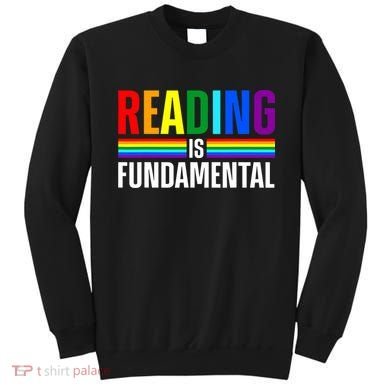 Cool Reading Art Library Bookworm Rainbow Book Sweatshirt