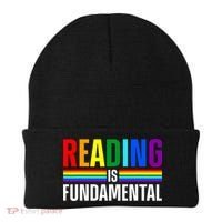 Cool Reading Art Library Bookworm Rainbow Book Beanie thumb 0