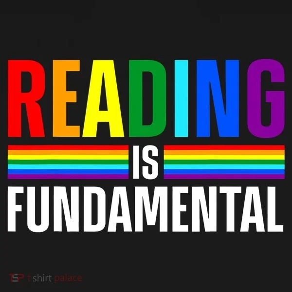 Cool Reading Art Library Bookworm Rainbow Book Women's Tank Top