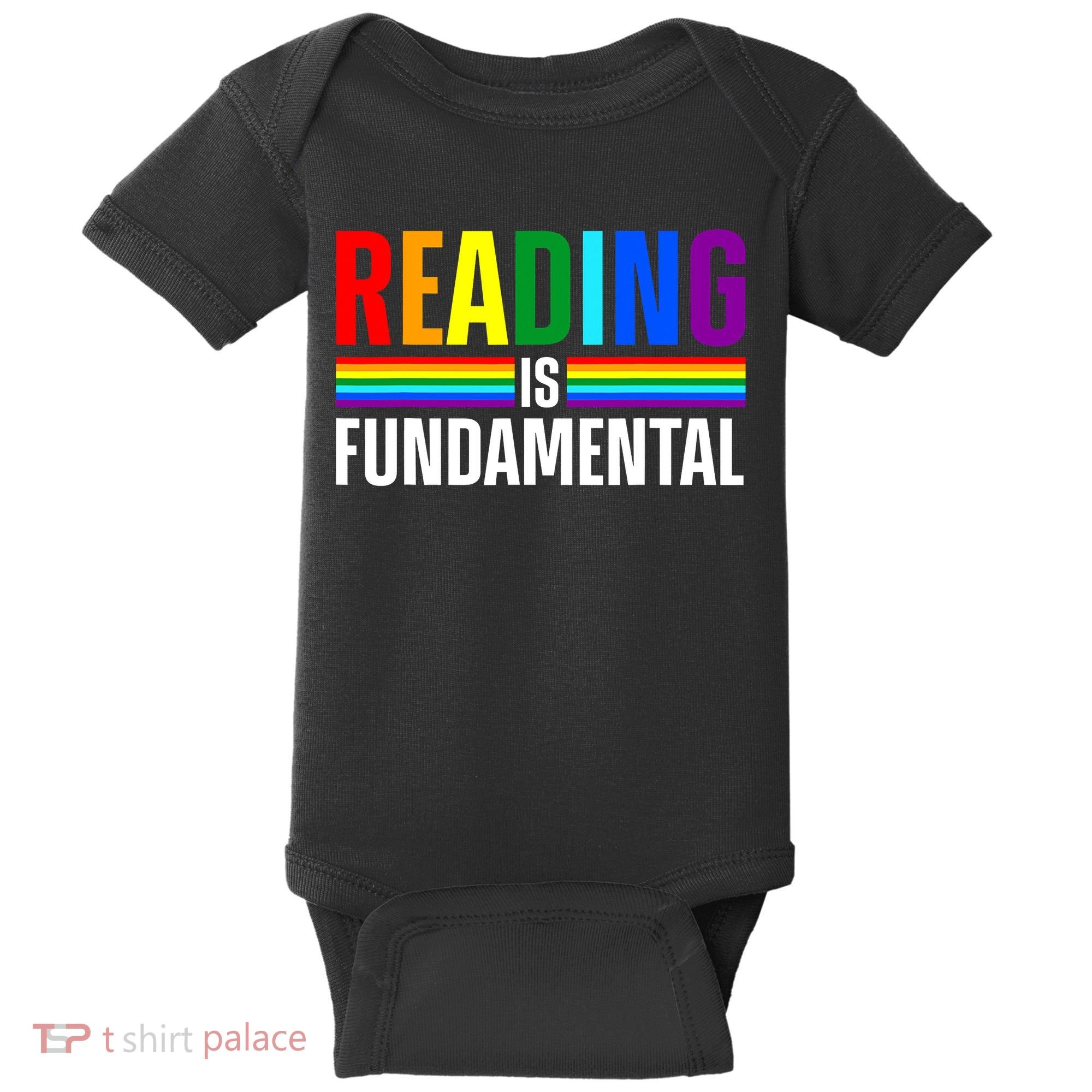 Cool Reading Art Library Bookworm Rainbow Book Baby Bodysuit