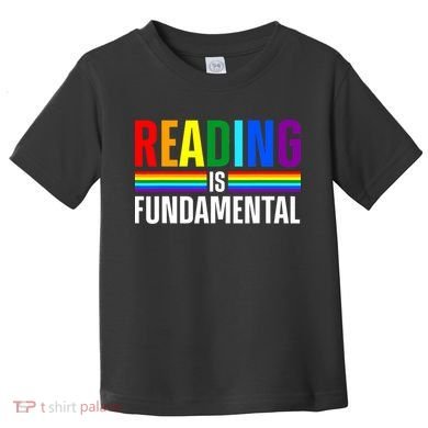 Cool Reading Art Library Bookworm Rainbow Book Toddler T-Shirt