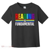 Cool Reading Art Library Bookworm Rainbow Book Toddler T-Shirt thumb 0