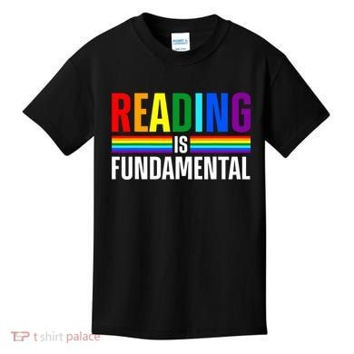 Cool Reading Art Library Bookworm Rainbow Book Kids T-Shirt