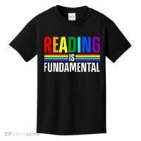 Cool Reading Art Library Bookworm Rainbow Book Kids T-Shirt thumb 0